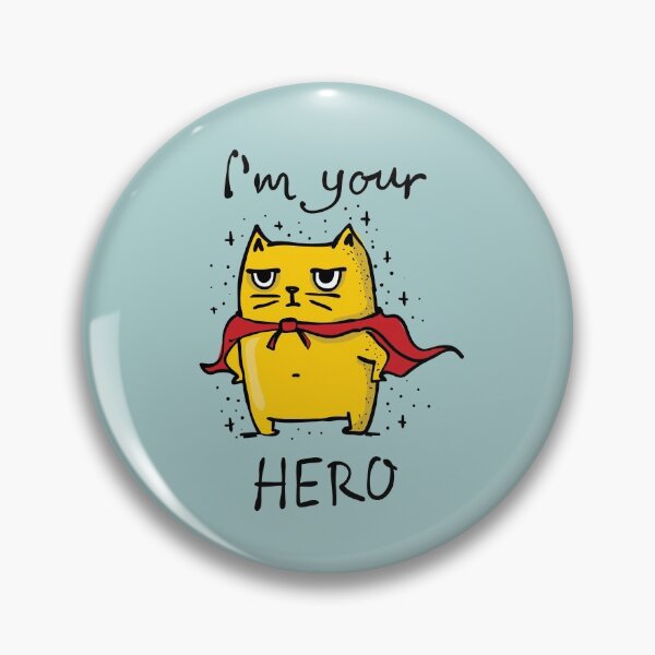 Item preview, I'm Your Hero - Super Cat, Cat Lovers designed and sold by Teetrace.