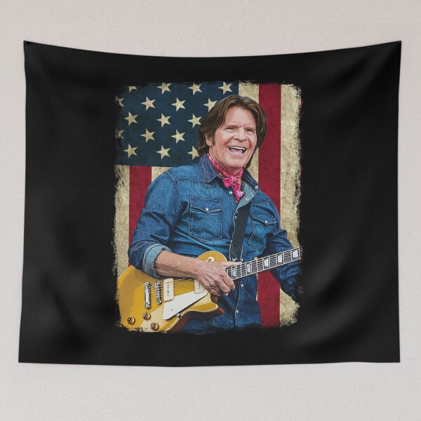 Item preview, Vintage American Flag John Fogerty Legend designed and sold by JavonTowne.