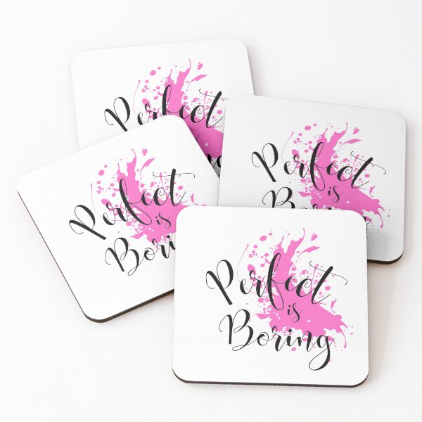 Item preview, Perfect is boring -   Inspirațional Quotes designed and sold by Girlbossvibes.