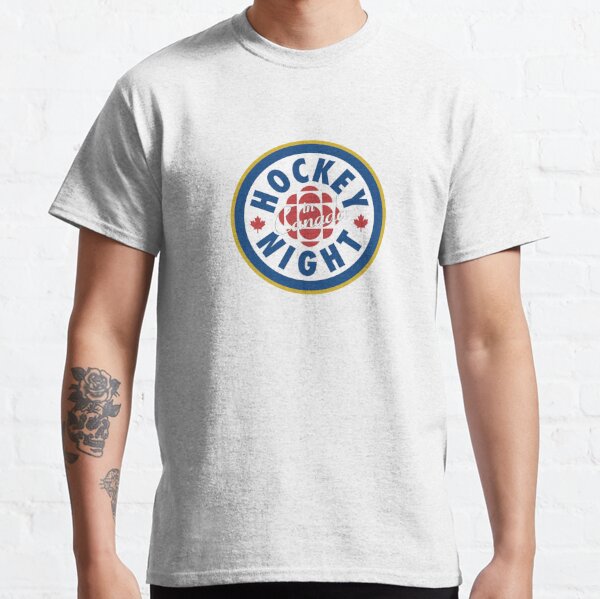 Hockey Night in Canada White Logo Sweatshirt Hoodie – Black Maple