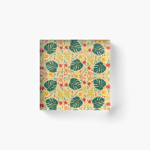 Item preview, Colorful Leaves Pattern designed and sold by Nipuni Happitiya.