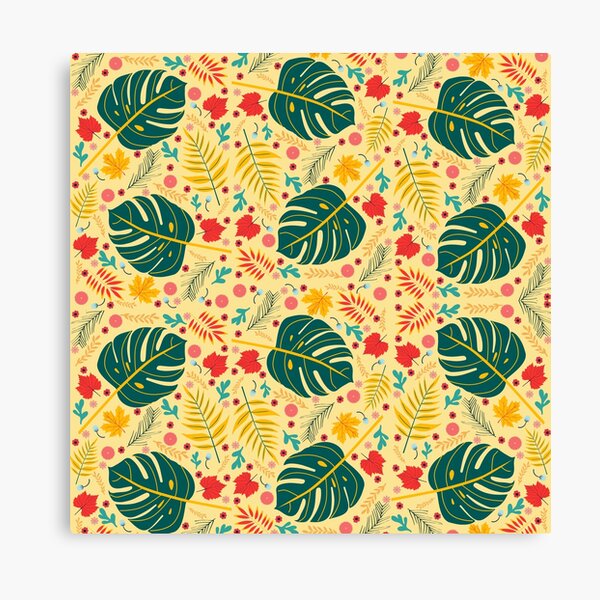 Item preview, Colorful Leaves Pattern designed and sold by Nipuni Happitiya.