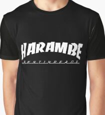 Harambe Rest In Peace Graphic T-Shirt