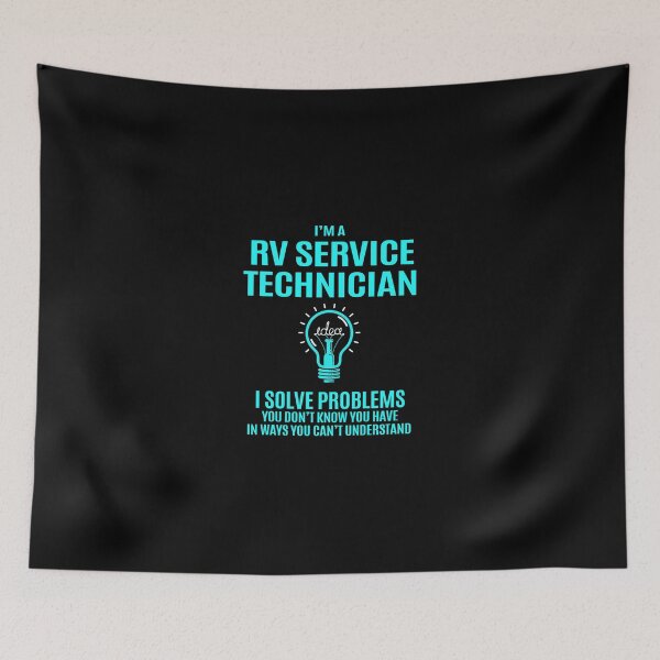 Item preview, Rv Service Technician T Shirt - I Solve Problems Gift Item Tee designed and sold by eroscamila.