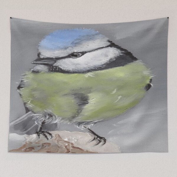Item preview, Eurasian Blue Tit, A Chickadee, A Blue Tit Bird, Birdsarentreal designed and sold by DiensDesign.