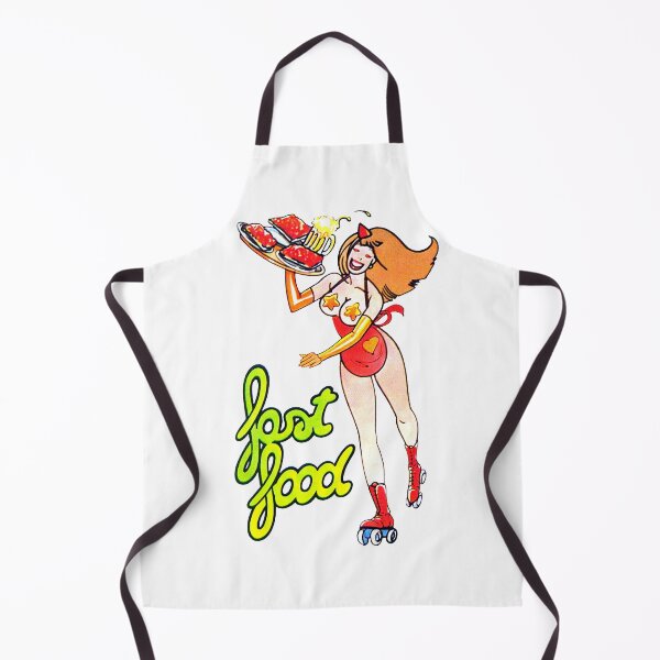 Item preview, Vintage Pin up Fast Food 5 designed and sold by Jeri's Cult Factory.