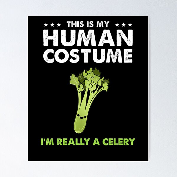 Item preview, This Is My Human Costume Im Really A Celery designed and sold by anniet33.