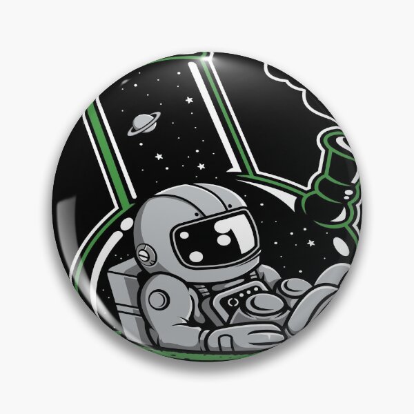Artikelvorschau, Astronaut Bong-Cartoon-Figur entworfen und verkauft von Peekonet.
