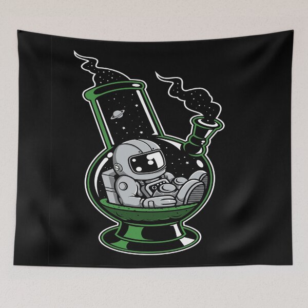 Item preview, Astronaut Bong Cartoon Character designed and sold by Peekonet.