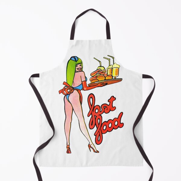 Item preview, Vintage Pin up Fast Food 4 designed and sold by Jeri's Cult Factory.