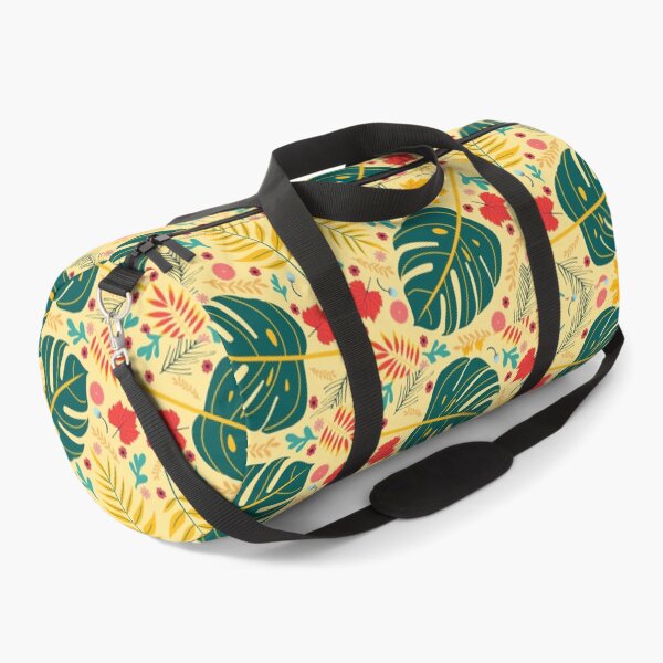 Colorful Leaves Pattern Duffle Bag