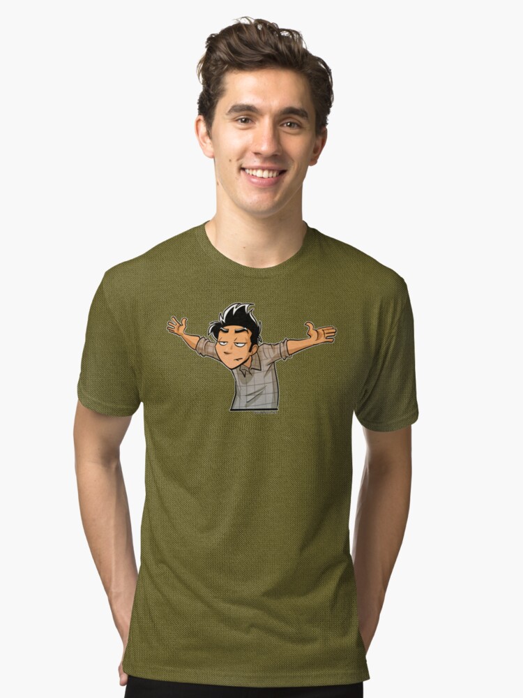 Alternate view of No further questions Tri-blend T-Shirt