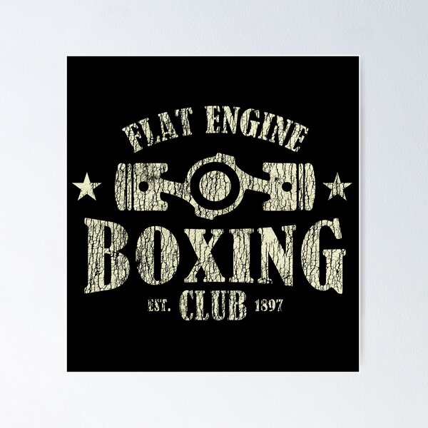 The Legendary hotsell Let's Box - Boxer Engine Poster. 11x17 Screen printed by hand.