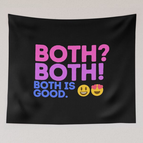 Item preview, Both Both Both is Good | Emoji designed and sold by Mixture-DESIGN.