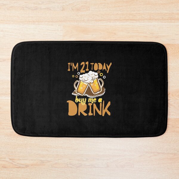 Item preview, I'm 21 Today Buy Me A Drink Funny 21st Birthday Gift Pullover Hoodie designed and sold by derekvella.