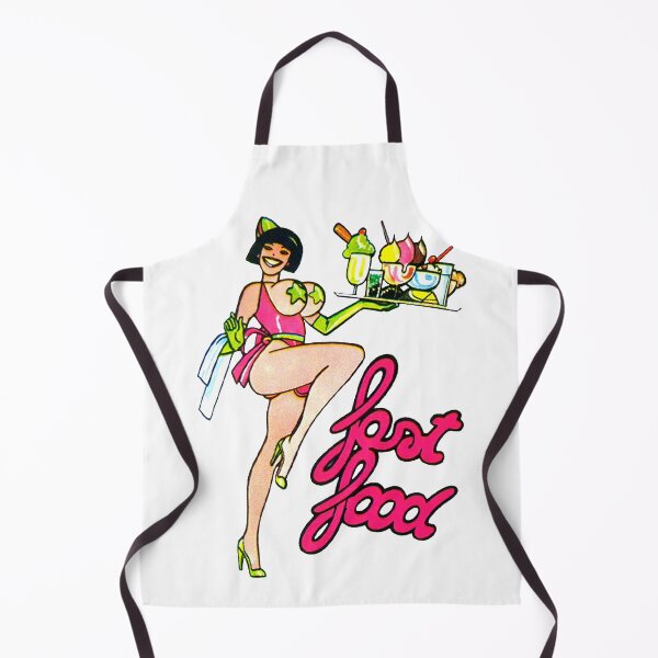Item preview, Vintage Pin up Fast Food 3 designed and sold by Jeri's Cult Factory.