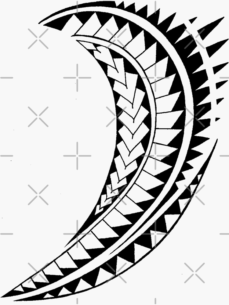 Maori Polynesian Tribal Half Sleeve Tattoo Design - Adding Black Fill -  YouTube