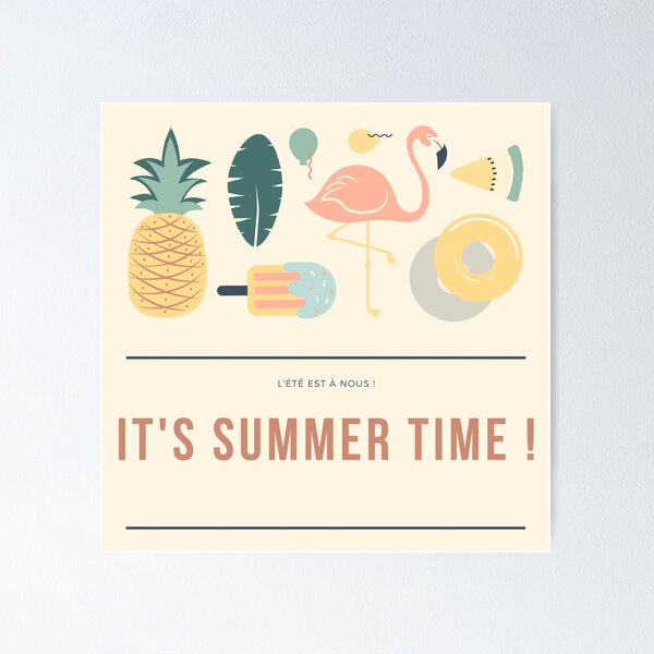 Item preview, it's summer time ! designed and sold by itsimplea.