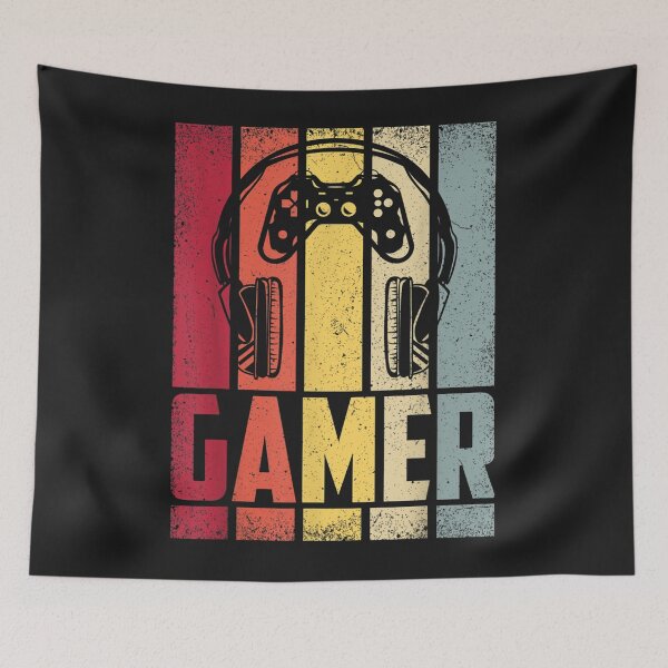 Item preview, Video Game Player For Boys Teens Men  Vintage Retro Gamer designed and sold by sara4ly.