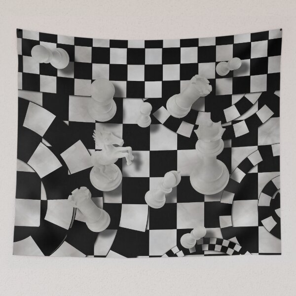 Item preview, Chess Abstract Art designed and sold by k9printart.