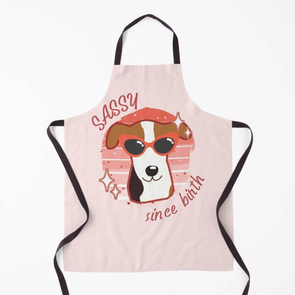 Item preview, SASSY SINCE BIRTH Dog Wearing Sunglasses designed and sold by sunnyxvibesss.