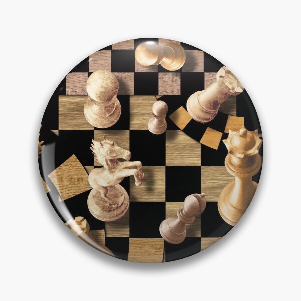 Item preview, Chess Abstract Art - wooden textures designed and sold by k9printart.