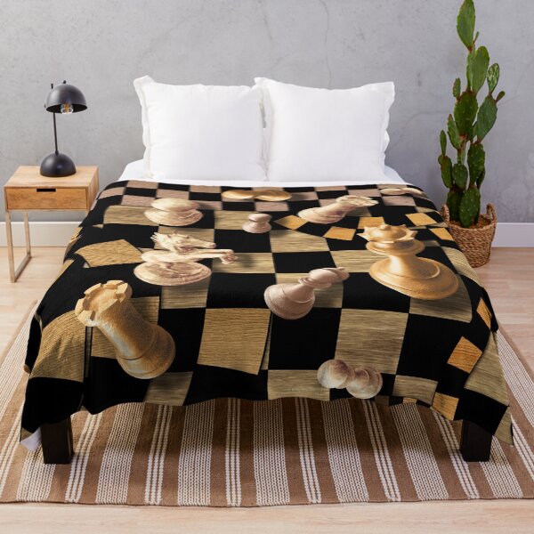 Item preview, Chess Abstract Art - wooden textures designed and sold by k9printart.