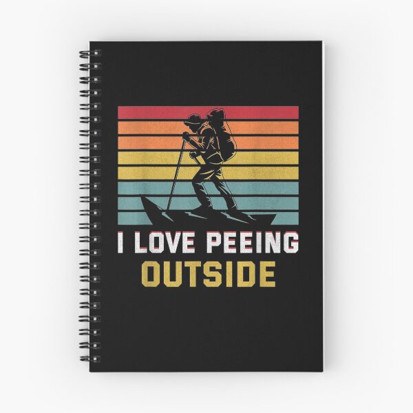 Item preview, I Love Peeing Outside Funny Camping Hiking designed and sold by anniet33.