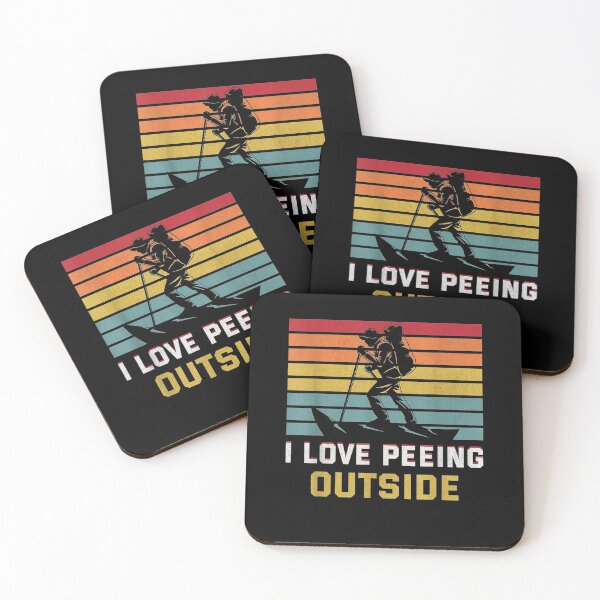 Item preview, I Love Peeing Outside Funny Camping Hiking designed and sold by anniet33.