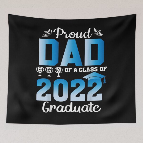Item preview, Mens Proud Dad Of A Class Of 2022 Graduate Senior School 22 Gifts designed and sold by anniet33.