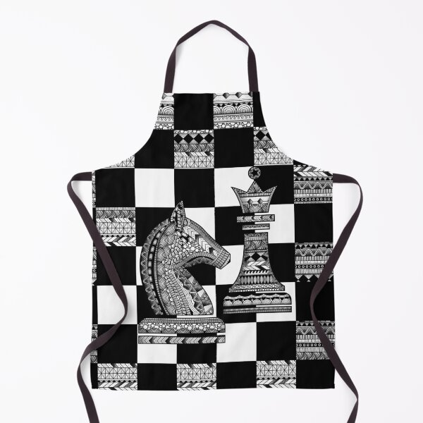 Item preview, Chess Knight and Queen - Zen Art designed and sold by k9printart.