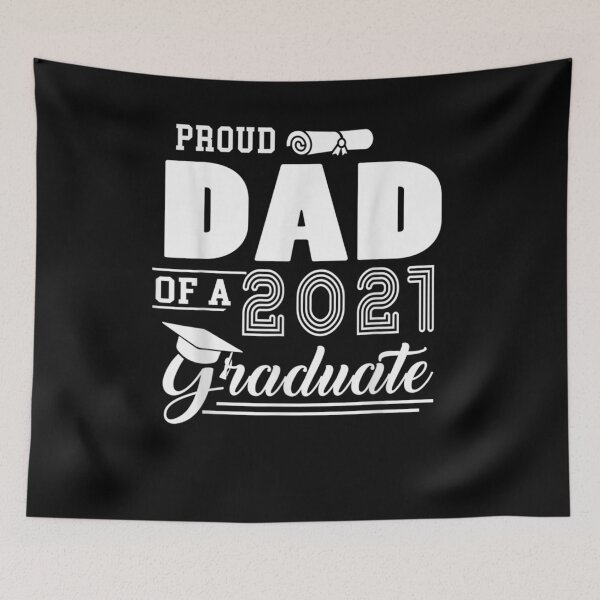 Item preview, Proud Dad Of A 2021 Graduate Student Father Graduation designed and sold by anniet33.