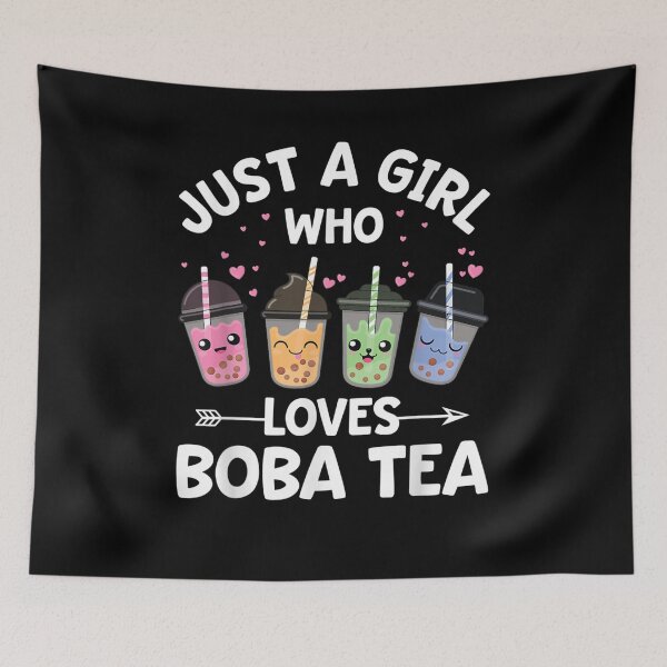 Item preview, Cute Boba Tea Lover Anime Milk Tea Just A Girl Who designed and sold by maizreo.