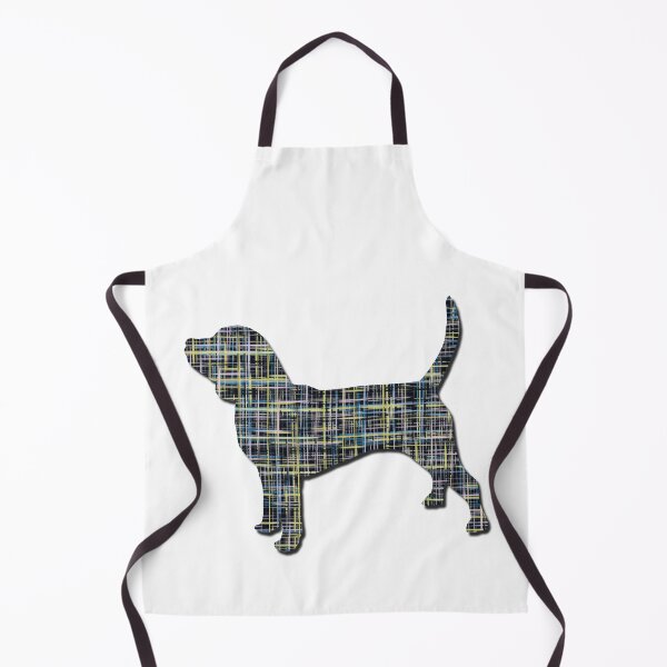 Item preview, I Love My Beagle Grid Dog Silhouette designed and sold by AMSonArt.