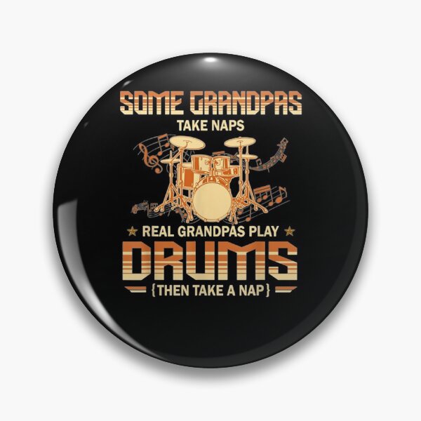 Item preview, Real Grandpas Play Drums Then Take A Nap Father's Day designed and sold by anniet33.