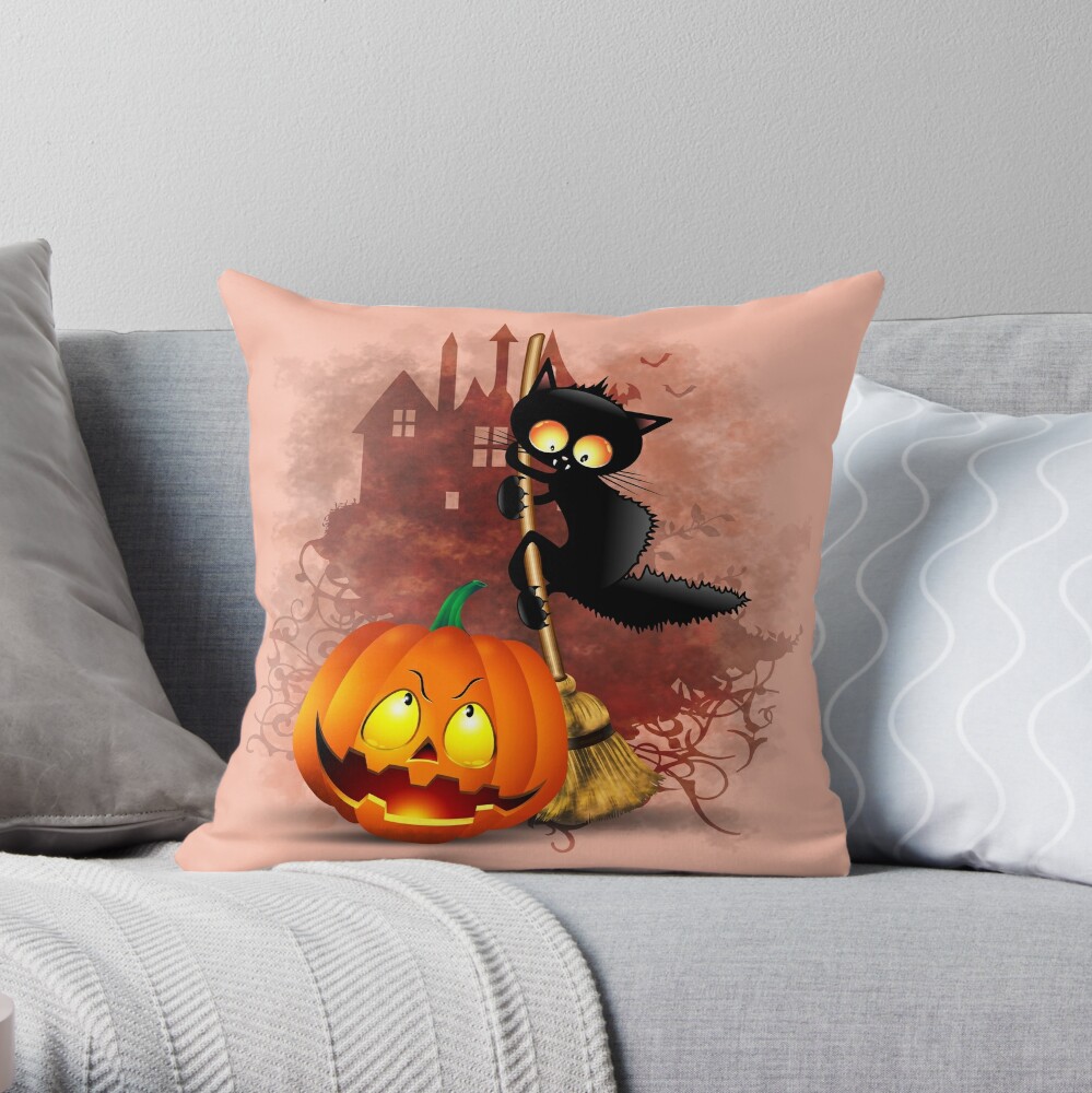 Item preview, Throw Pillow designed and sold by BluedarkArt.