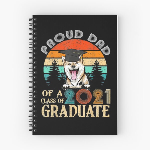 Item preview, Proud Dad Of A Class Of 2021 Graduate Shiba Inu designed and sold by anniet33.
