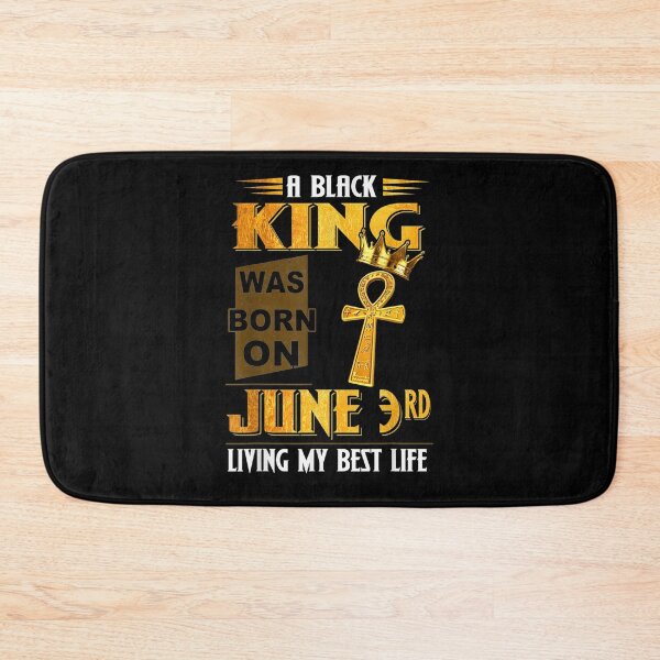 Item preview, Mens A Black King Was Born On June 3rd Living My Best Life designed and sold by maizreo.
