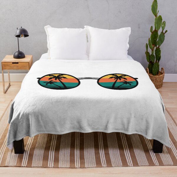 Item preview, Gafas de sol retro vintage sunset palmeras designed and sold by Apoorv Choudhary.