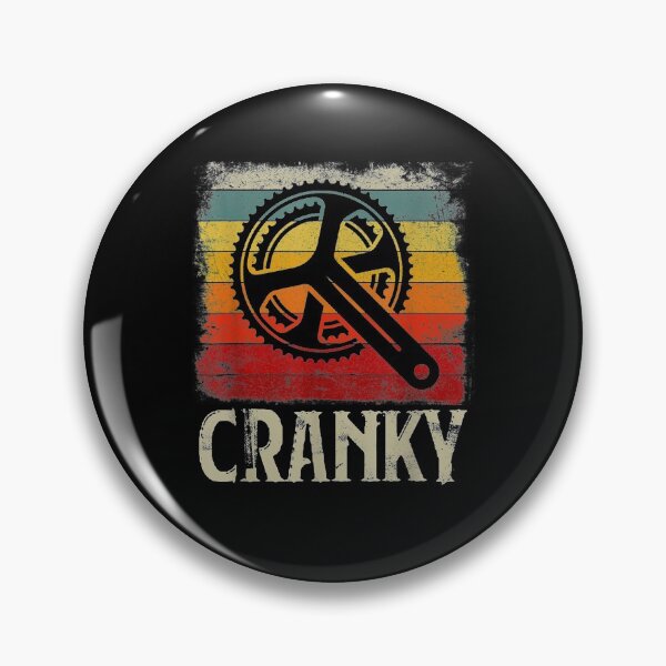 Item preview, Cranky Vintage Sun Funny Bicycle Lovers Cycling Cranky designed and sold by maizreo.