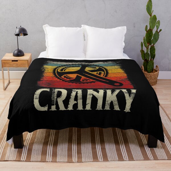 Item preview, Cranky Vintage Sun Funny Bicycle Lovers Cycling Cranky designed and sold by maizreo.