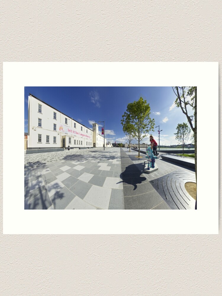 Alternate view of Let it be LegenDerry Art Print