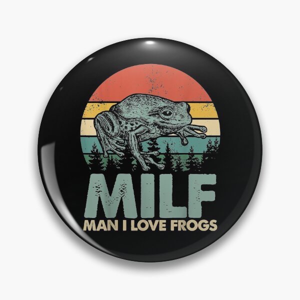 Artikelvorschau, Lustiger Milf-Mann Ich liebe Frösche, die Frosch-Amphibien-Liebhaber sagen Love entworfen und verkauft von maizreo.