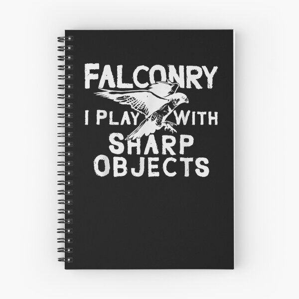 Item preview, Falconry I Play With Sharp Objects Falconer Hawking Falcon designed and sold by anniet33.