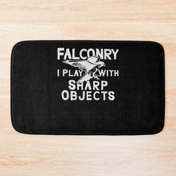 Item preview, Falconry I Play With Sharp Objects Falconer Hawking Falcon designed and sold by anniet33.
