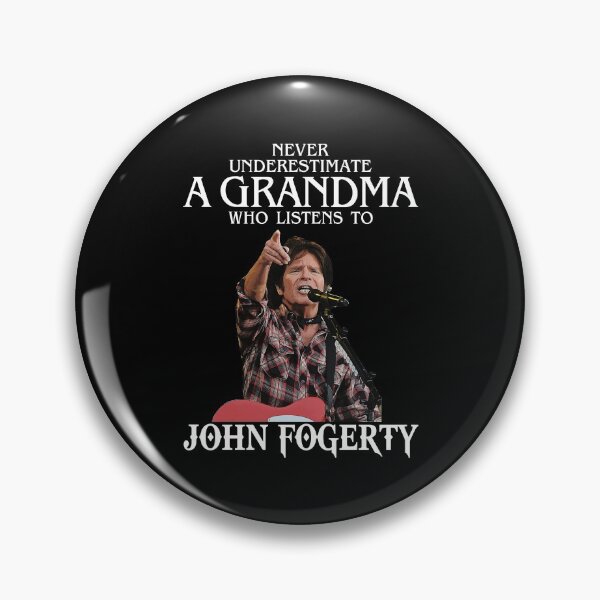Item preview, Vintage Never Underestimate A Woman Who Listens to John Fogerty designed and sold by JavonTowne.