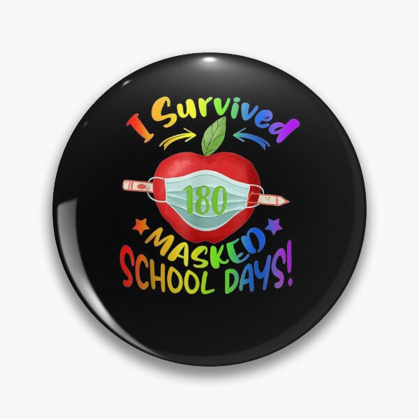 Item preview, I Survived 180 Masked Days End Of School 2020 2021 designed and sold by anniet33.
