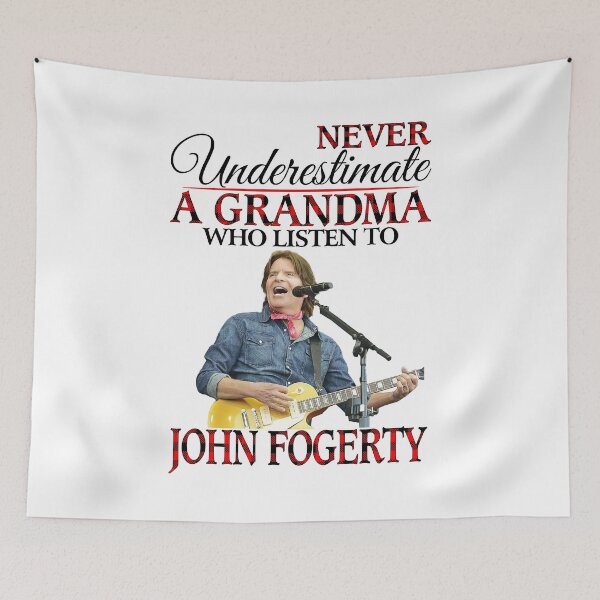 Item preview, Never Underestimate a Grandma who listens to John Fogerty designed and sold by JavonTowne.
