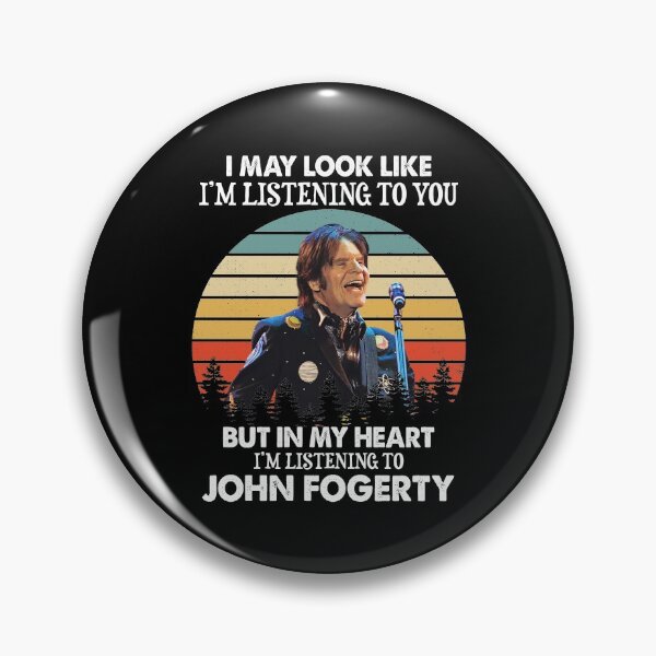 Item preview, I May Look Like I'm Listening To John Fogerty Vintage designed and sold by JavonTowne.