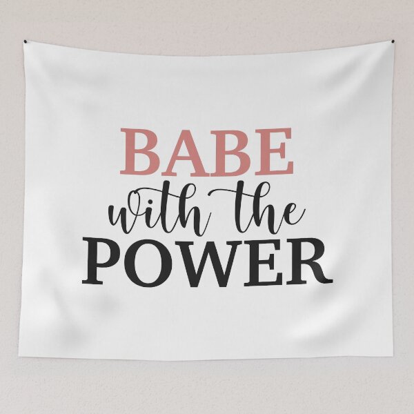 Item preview, Babe with the power designed and sold by Blackstar Design Studio.